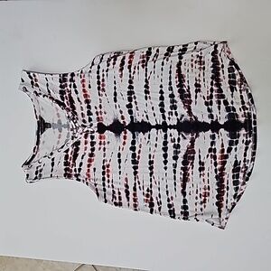 TANK TOP CAMI Rock & Republic SIZE XL Red White Blue